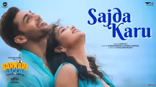 Sajda Karu Song Poster from Sarkari Baccha