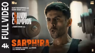 Sarphira Song Poster from Chandu Champion