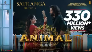 Satranga Song Poster from Animal