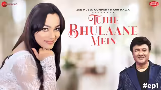 Tujhe Bhulaane Mein Song Poster from Anu Malik x Zee Music