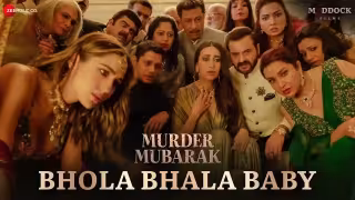 Bhola Bhala Baby Song Poster from Murder Mubarak
