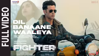 Dil Banaane Waaleya Song Poster from Fighter