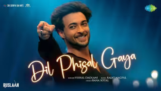 Dil Phisal Gaya Song Poster from Ruslaan