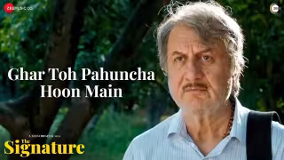 Ghar Toh Pahuncha Hoon Main Song Poster from The Signature