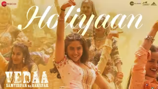 Holiyaan Mein Ude Re Gulaal Song Poster from Vedaa