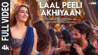 Laal Peeli Akhiyaan Song Poster from Teri Baaton Mein Aisa Uljha Jiya