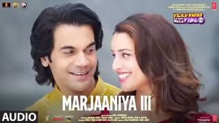 Marjaaneya 3 Song Poster from Vicky Vidya Ka Woh Wala Video