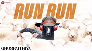 Run Run Song Poster from Ghuspaithiya