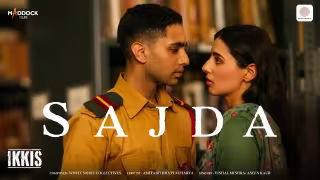 Sajda Karun Humdum Song Poster from Ikkis