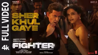 Sher Khul Gaye Song Poster from Fighter