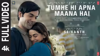 Tumhe Hi Apna Maana Hai Song Poster from Srikanth