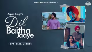 Dil Baitha Jaaye Song Poster from White Hill Beats