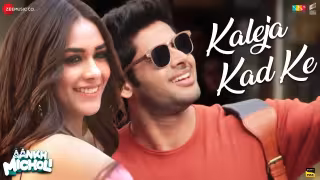 Kaleja Kadke Song Poster from Aankh Micholi