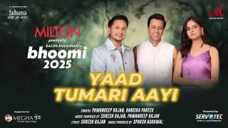 Yaad Tumari Aayi Song Poster from Salim Sulaiman Music