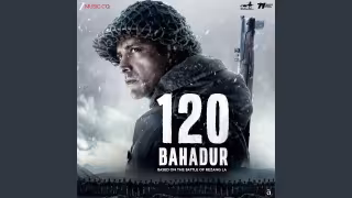 120 Bahadur 2025 Hindi Movie Poster