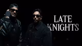 Late Knights Lyrics Song Poster from Walking on Water 2