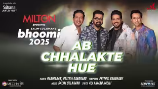 Ab Chhalakte Hue Song Poster from Salim Sulaiman Music
