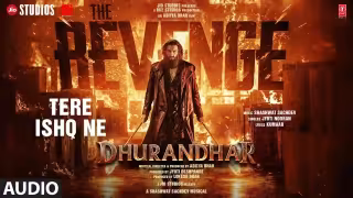 Tere Ishq Ne Song Poster from Dhurandhar 2 The Revenge
