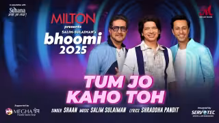 Tum Jo Kaho Toh Song Poster from Salim Sulaiman Music