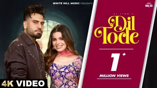Dil Tode Song Poster from White Hill Music - DJ Flow
