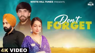 Don't Forget Song Poster from White Hill Tunes