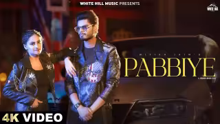 Pabbiye Song Poster from White Hill Music - Nitika Jain, Syaan