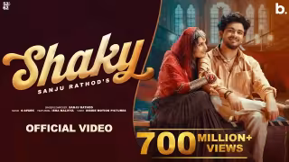 Shaky Song Poster from Sanju Rathod Marathi Song