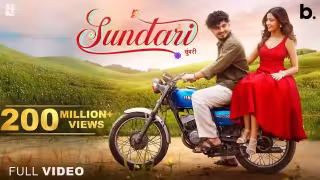 Sundari Song Poster from Sanju Rathod Marathi Song