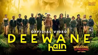 Deewane Hain Song Poster from Welcome To The Jungle