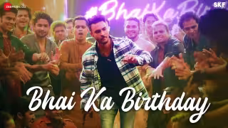 Bhai Ka Birthday Song Poster from Antim: The Final Truth