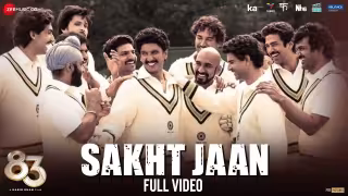 Sakht Jaan Rukne Naa De Song Poster from 83