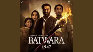 Chal Anjaane Song Poster from Batwara 1947