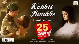 Kabhii Tumhhe - Female Song Poster from Shershaah