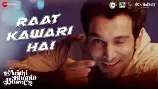 Raat Kanwaari Hai Song Poster from Atithi Bhooto Bhava