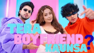 Tera Boyfriend Kaunsa ? Song Poster from Tony Kakkar