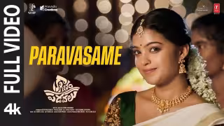 Paravasame Song Poster from Kagitham Padavalu